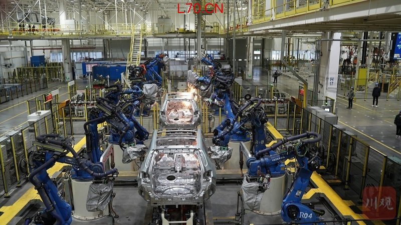 宜宾凯翼汽车生产车间。资料图