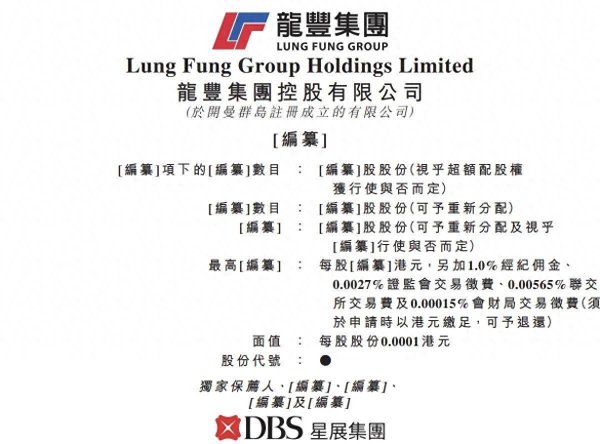 新股消息 | 龙丰集团通过港交所聆讯 旗下药妆等品牌提供超过700个SKU可供销售