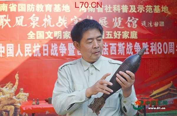 耿风泉用2万件实物留住抗战记忆 传承红色基因