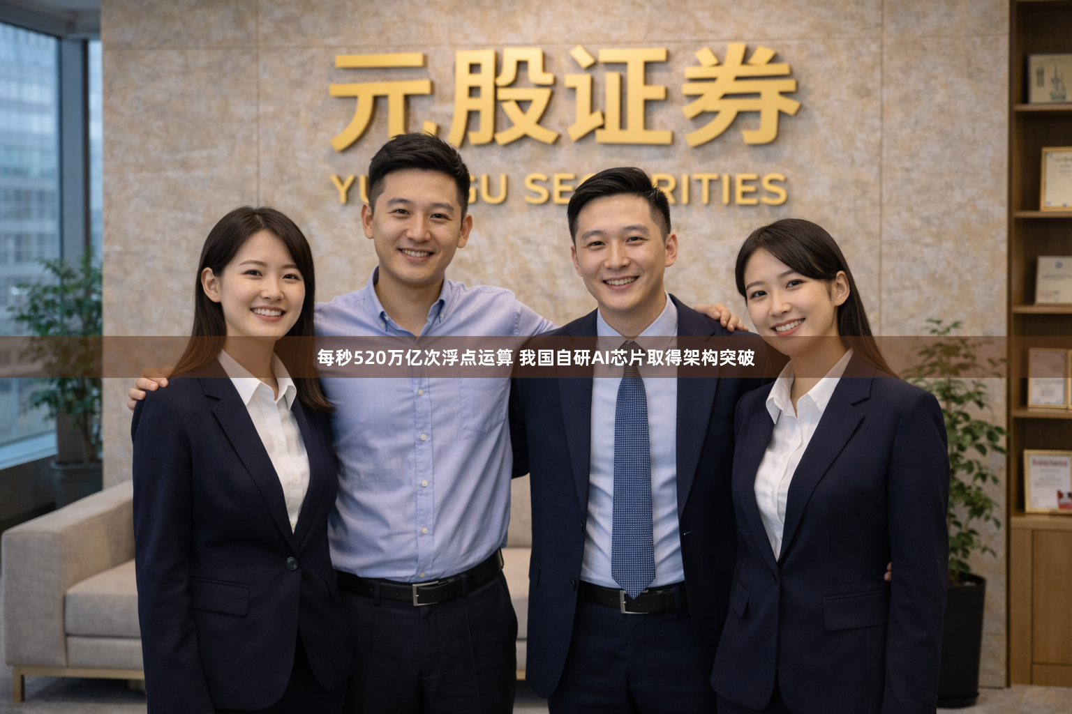 每秒520万亿次浮点运算 我国自研AI芯片取得架构突破